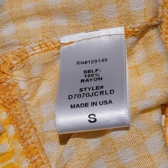 Dippin' Daisys Oasis tube top with ruffle trim. Size S. NWT - Picture 3 of 5